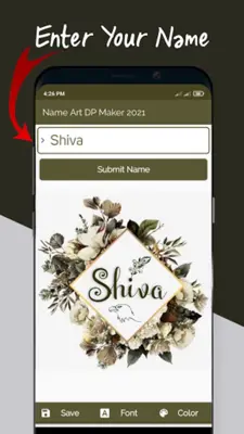 Name Art DP Maker 2024 android App screenshot 4